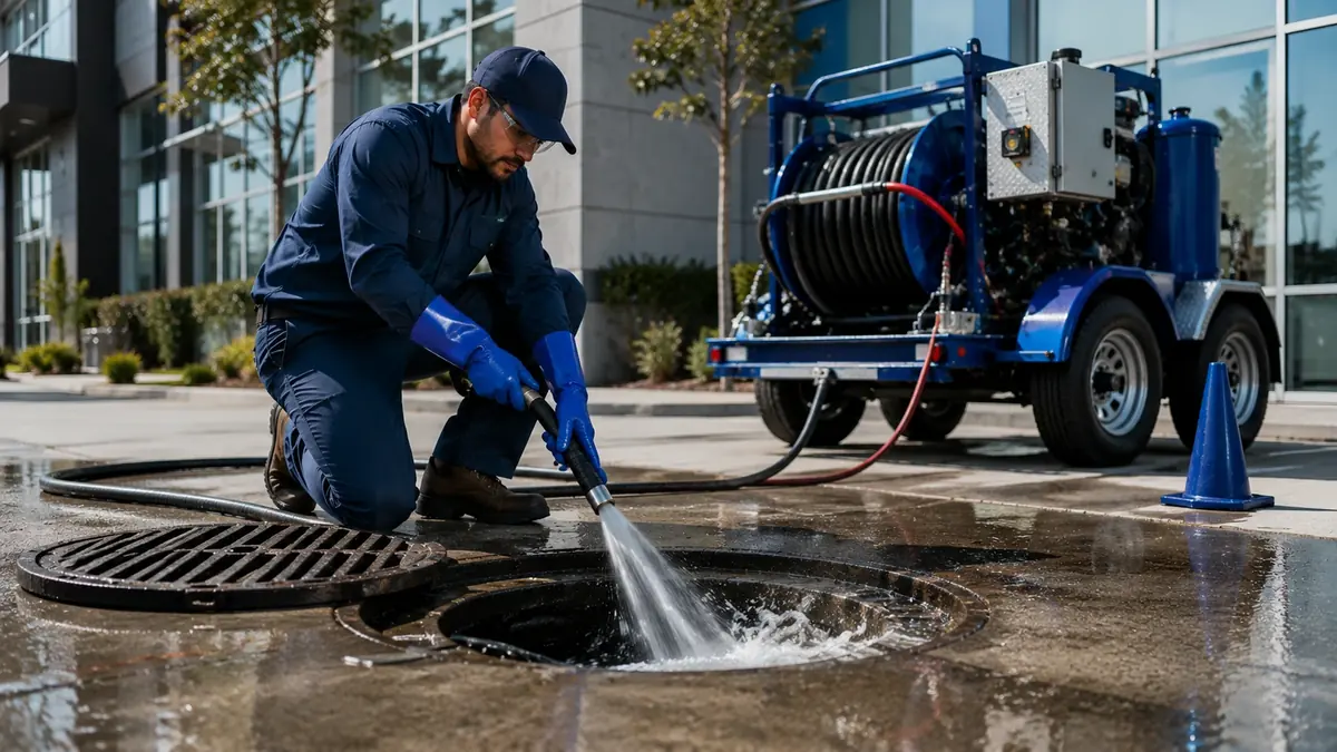 Commercial Hydro Jet Drain Cleaning in Rancho Mirage