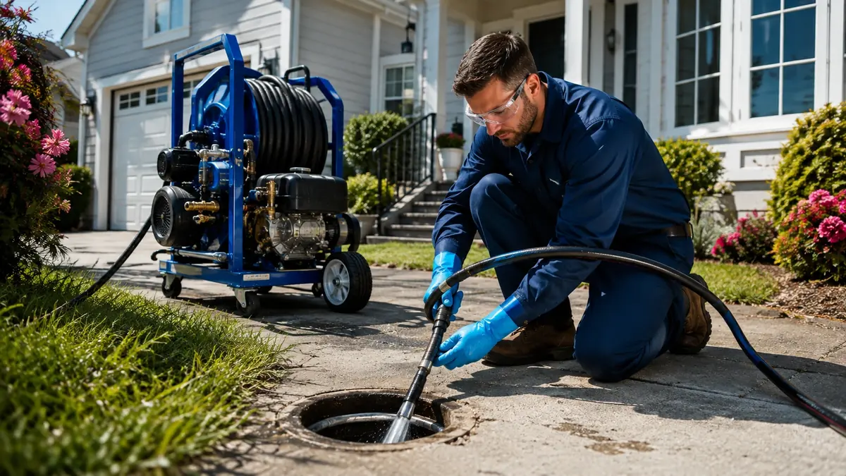 Residential Hydro Jet Drain Cleaning in Rancho Mirage