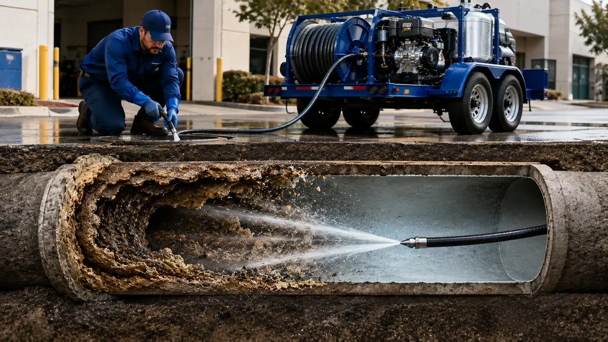 Sewer Pipe Descaling in Rancho Mirage